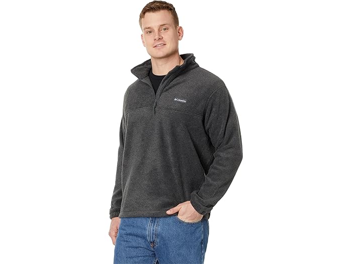(取寄) コロンビア メンズ ビッグ アンド トール スティーンズ マウンテン 1/2 ジップ Columbia men Big & Tall Steens Mountain 1/2 Zip Charcoal Heather