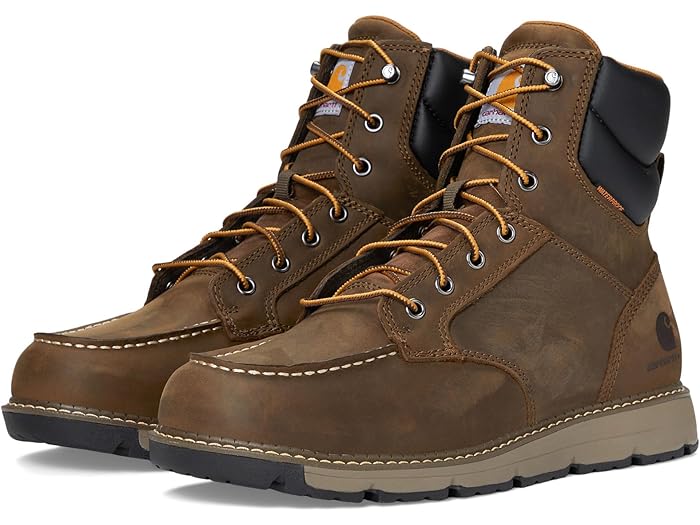 (取寄) カーハート メンズ ミルブルック 6 ウォータープルーフ ウェッジ ブーツ Carhartt men Millbrook 6\