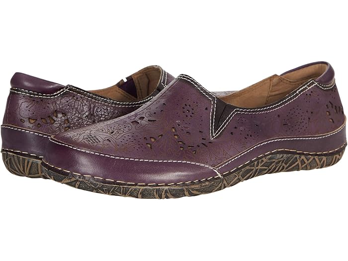 (取寄) ラルティストバイスプリングステップ レディース リボラ L'Artiste by Spring Step women Libora Purple