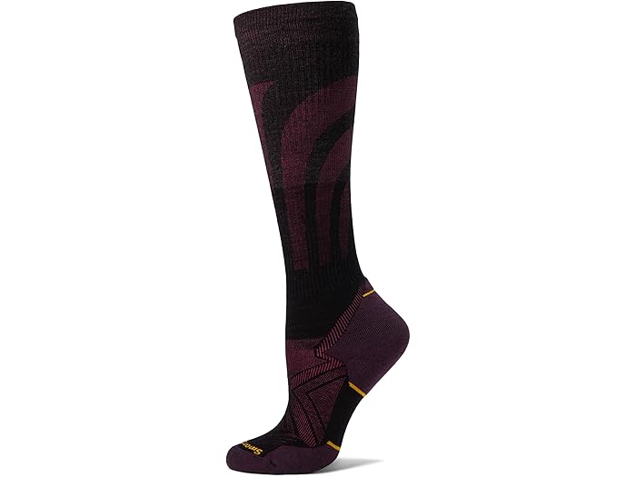 (取寄) スマートウール レディース ラン ターゲッティド クッション コンプレッション オーバーザカーフ Smartwool women Run Targeted Cushion Compression Over-the-Calf Black