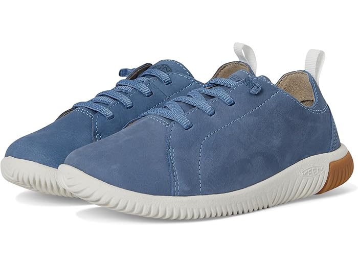 (取寄) キーン キッズ キッズ KNX レザー スニーカー (リトル キッド/ビッグ キッド) KEEN Kids kids KNX Leather Sneaker (Little Kid/Big Kid) Coronet Blue/Vapor