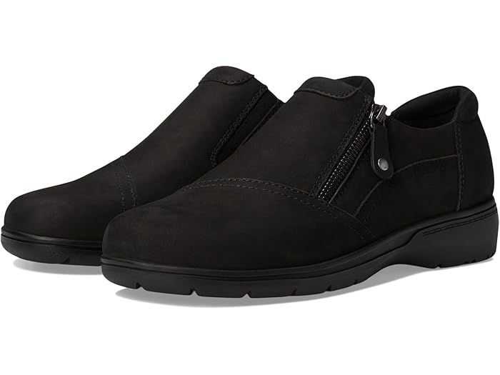 (取寄) ロックポート レディース ハリー Rockport women Hallie Black Leather