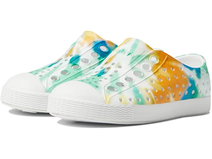 (取寄) ネイティブシューズ キッズ キッズ ジェファーソン プリント (トドラー) Native Shoes Kids kids Jefferson Print (Toddler) Shell White Shell White Orange Tie-Dye