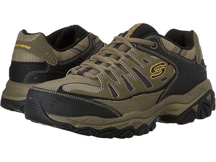 (取寄) スケッチャーズ スニーカー メンズ アフターバーン M. フィット SKECHERS men Afterburn M. Fit Pebble/Black/Pebble