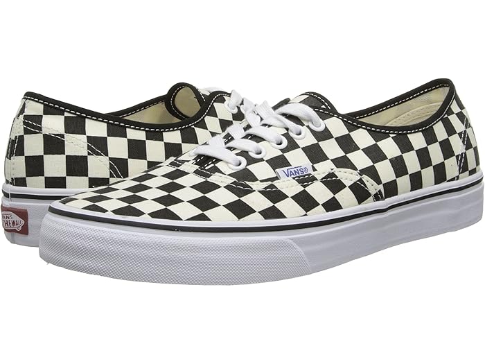 (取寄) バンズ レディース U オーセンティック Vans women U Authentic (Golden Coast) Black/White Checker