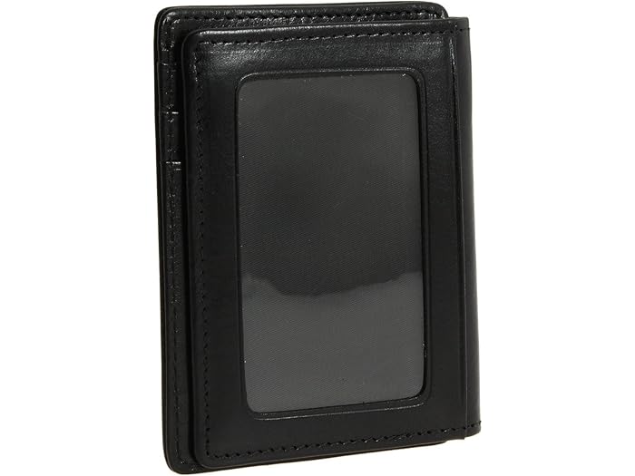 (取寄) ボスカ メンズ オールド レザー コレクション - フロント ポケット ウォレット Bosca men Old Leather Collection - Front Pocket Wallet Black Leather
