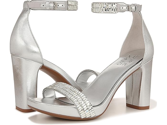 (取寄) ナチュラライザー レディース ジョイ Naturalizer women Joy Silver Satin Synthetic