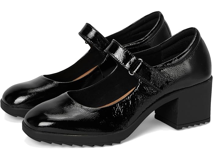 (取寄) コンフォーティヴァ レディース ヘイズ Comfortiva women Hayes Black Patent