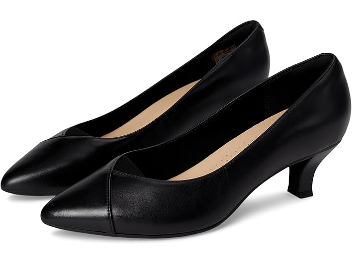 (取寄) クラークス 靴 シューズ レディース ロゼ ブラック Clarks women Noahh Rose Black Leather