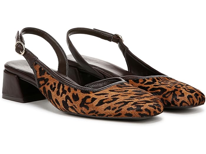 (取寄) ナチュラライザー レディース ジェイラ ロー ヒール スリングバック ドレス シューズ Naturalizer women Jayla Low Heel Slingback Dress Shoes Brown Multi Leather