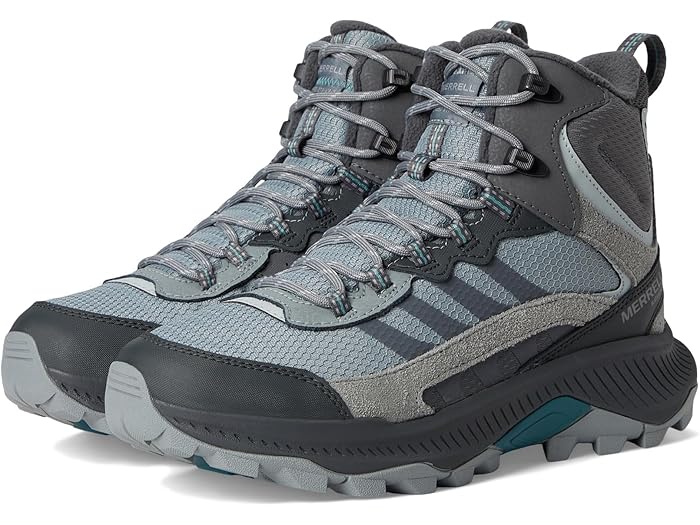 (取寄) メレル レディース スピード ストライク 2 サーモ ミッド ウォータープルーフ Merrell women Speed Strike 2 Thermo Mid Waterproof Monument