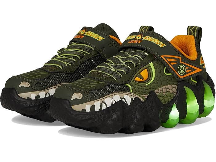 (取寄) スケッチャーズ スニーカー キッズ ボーイズ スケッチ-オー-サウルス ライト 2.0 SKECHERS KIDS boys Skech-O-Saurus Lights 2.0 400121L Olive 19,610円
