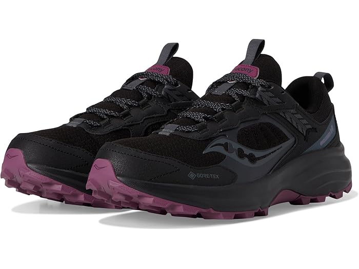 (取寄) サッカニー レディース エクスカーション GTX Saucony women Excursion TR17 GTX Black/Plum
