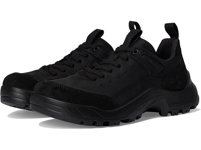 (取寄) エコー スポーツ メンズ オフロード ウォータープルーフ レースアップ ハイキング シューズ ECCO Sport men Offroad Waterproof Lace-Up Hiking Shoes Black Nubuck/Black Oil Nubuck