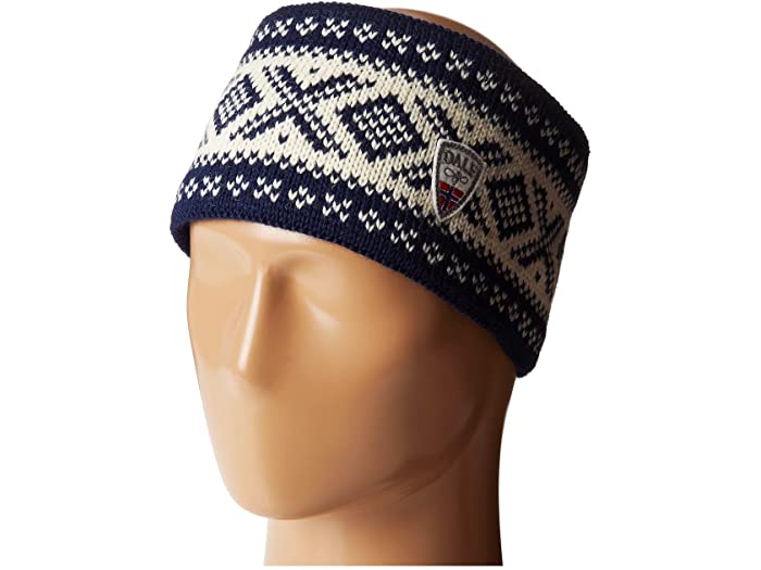 取寄 ダーレオブノルウェー コルティナ 1956 ヘッドバンド Dale of Norway Cortina Headband Navy Off  White 【在庫僅少】