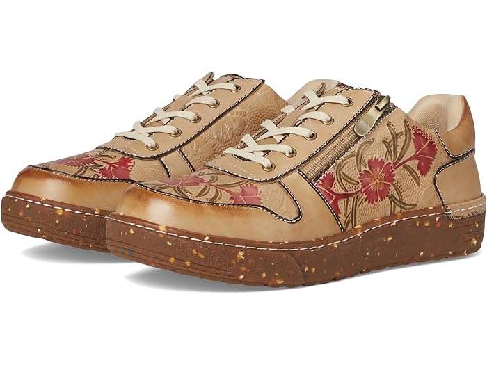 (取寄) ラルティストバイスプリングステップ レディース L'Artiste by Spring Step women Sincerity Beige Multi