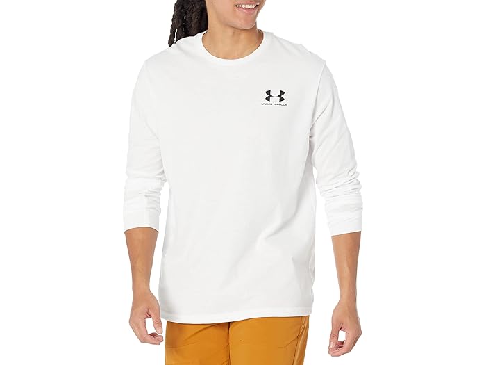 (取寄) アンダーアーマー メンズ スポーツスタイル レフト チェスト ロング スリーブ Under Armour men Sportstyle Left Chest Long Sleeve White/Black