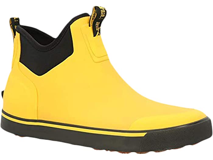 Nokori wazuka (取寄) ロッキー ドライ ストライク 7 ラバー スリップ-オン Rocky Dry Strike 7 Rubber  Slip-On Yellow Suuryou Gentei-css.edu.om