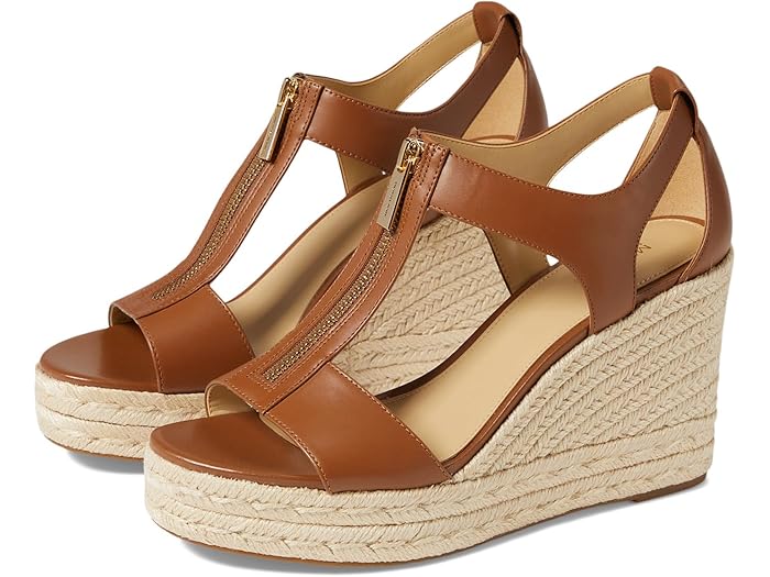 (取寄) マイケルコース レディース バークレー ミッド ウェッジ MICHAEL Michael Kors women Berkley Mid Wedge Luggage