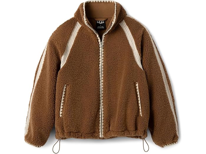 春　UGG ライン トラックジャケット　ジャージ　ベージュ系 楽天市場】M 16,500円【UGG ライン トラックジャケット 21SS