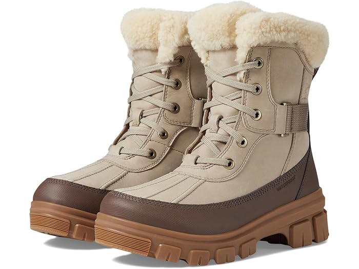(取寄) ソレル レディース チボリ V パルク ウォータープルーフ SOREL women Tivoli V Parc Waterproof Omega Taupe/Gum 10