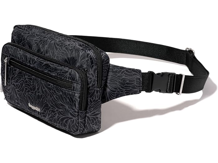(取寄) バッガリーニ レディース セキュルテックス アンチ-シーフ ベルト バッグ Baggallini women Securtex Anti-theft Belt Bag Midnight Blossom