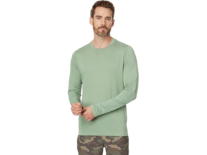 (取寄) フリーフライ メンズ バンブー ライトウェイト ロング スリーブ Free Fly men Bamboo Lightweight Long Sleeve Palm Green