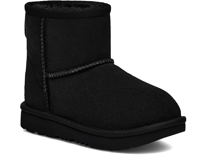 (取寄) アグ キッズ キッズ クラシック ミニ リ (トドラー/リトル キッド) UGG Kids kids UGG Kids Classic Mini II (Toddler/Little Kid) Black