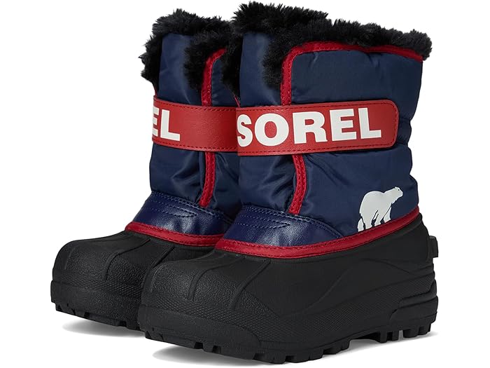 (取寄) ソレル キッズ キッズ チルドレン スノー コマンダー (トドラー/リトル キッド) SOREL Kids kids Childrens Snow Commander (Toddler/Little Kid) Nocturnal/Sail Red
