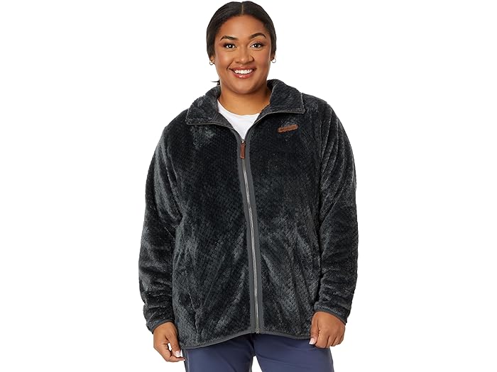 (取寄) コロンビア レディース プラス サイズ ファイアー サイド リ シェルパ フル ジップ Columbia women Plus Size Fire Side II Sherpa Full Zip Shark