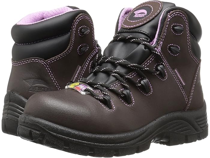 (取寄) アベンジャー ワークブーツ レディース フレーマー Ct Avenger Work Boots women Framer CT Brown/Pink