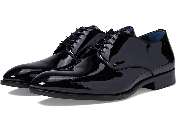 (取寄) ジョンストン&マーフィー コレクション メンズ キンザー プレーン トゥ Johnston & Murphy Collection men Kinser Plain Toe Black Patent
