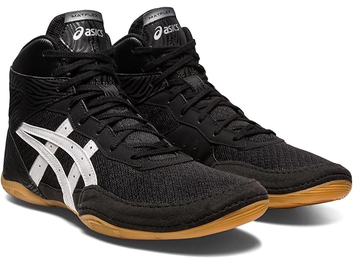 (取寄) アシックス メンズ マットフレックス 7 レスリング シューズ ASICS men Matflex 7 Wrestling Shoe Black/White
