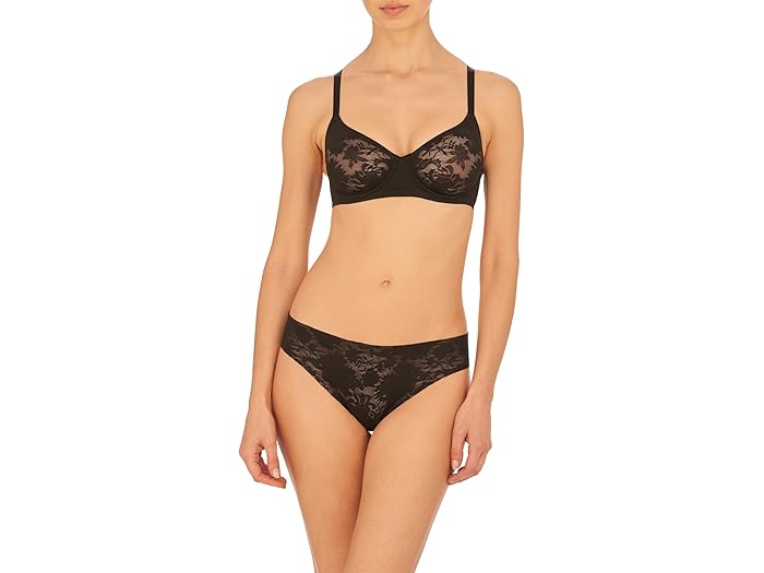 (取寄) ナトリ レディース レビテイト アンライン アンダーワイヤー 724320 Natori women Levitate Unlined Underwire 724320 Black