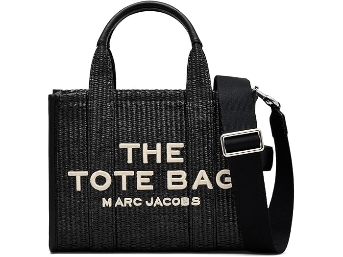 (取寄) マークジェイコブス レディース ザ ウーブン スモール トート バッグ Marc Jacobs women The Woven Small Tote Bag Black