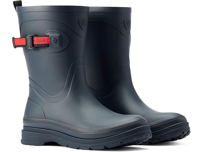 (取寄) アリアット レディース ケルマーシュ ミッド ラバー ブーツ Ariat women Kelmarsh Mid Rubber Boots Navy