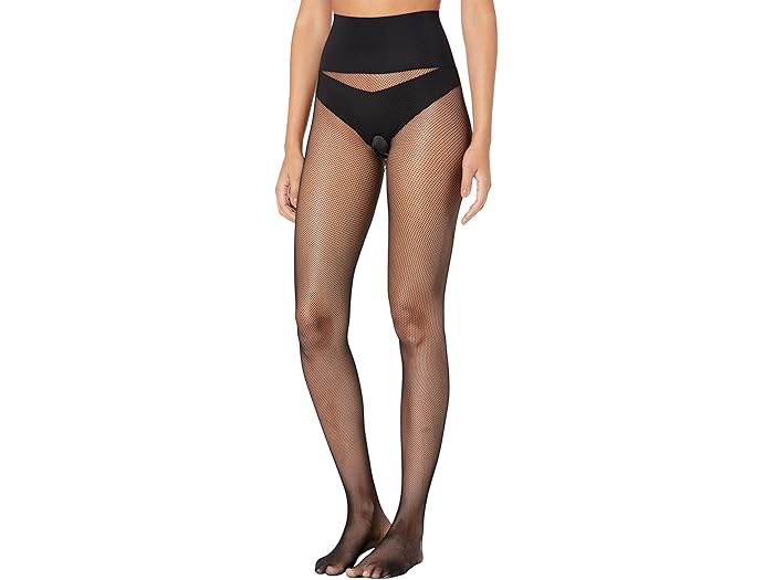 (取寄) コマンドー レディース ザ ベリー ファイン フィッシュネット タイツ Commando women the very fine fishnet tights Black