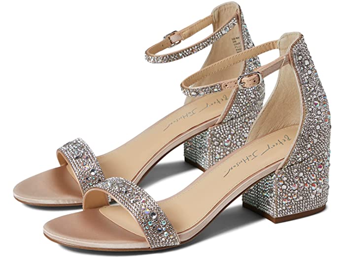 (取寄) ブルー バイ ベッツィジョンソン レディース マリ ヒールド サンダル Blue by Betsey Johnson women Mari Heeled Sandal Champagne