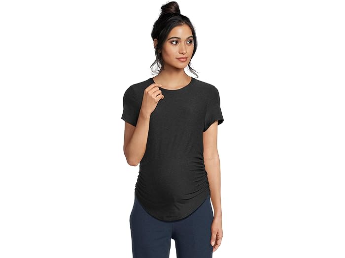 (取寄) ビヨンドヨガ レディース フェザーウェイト ワン アンド オンリー マタニティ ティー Beyond Yoga women Beyond Yoga Featherweight One And Only Maternity Tee Darkest Night 16,450円