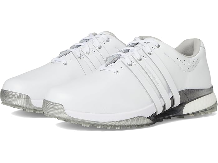 (取寄) アディダス ゴルフ メンズ ツアー360 25 スパイクレス ゴルフ シューズ adidas Golf men Tour360 25 Spikeless Golf Shoes Footwear White/Footwear White/Silver Metallic
