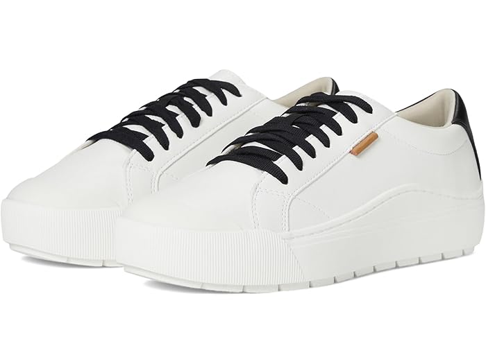 (取寄) ドクターショール レディース タイム オフ スニーカー Dr. Scholl's women Time Off Sneaker White/Black Smooth