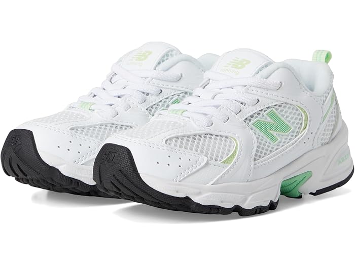 (取寄) ニューバランス スニーカー キッズ 530 バンジー New Balance Kids kids 530 Bungee (Little Kid) White/Melon Water