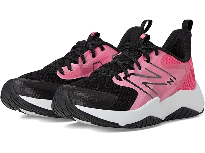 (取寄) ニューバランス スニーカー キッズ レイヴ ラン V2 New Balance Kids kids Rave Run v2 (Big Kid) Signal Pink/Black