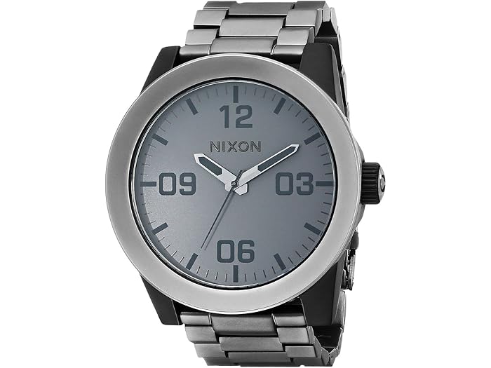 (取寄) ニクソン メンズ コープラル Ss Nixon men Corporal SS Matte Black/Matte Gunmetal