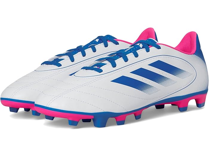 (取寄) アディダス ゴレット IX ファーム グランド adidas Goletto IX Firm Ground/Multi Ground White/Bright Royal/Team Shock Pink