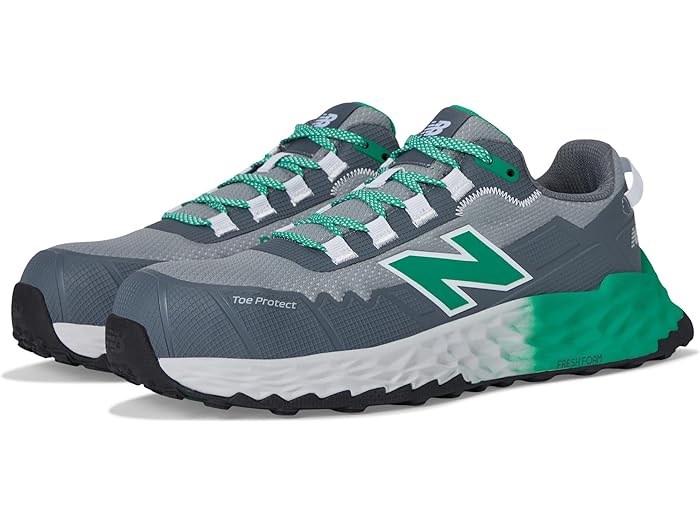 (取寄) ニューバランス 安全靴 ワーク＆セーフティ メンズ フレッシュ フォーム ロー - コンポジット トゥ New Balance Work & Safety men Cremorne Fresh Foam Low - Composite Toe Alloy Green