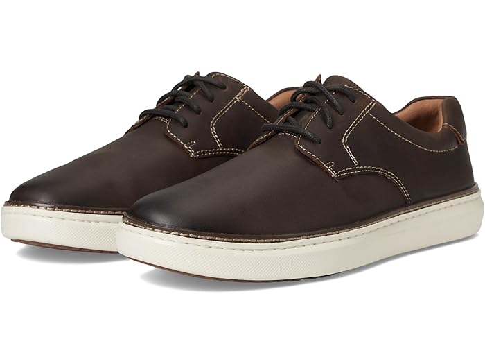 (取寄) ジョンストン&マーフィー メンズ マクガフィー 2 プレーン トゥ Johnston & Murphy men Mcguffey 2 Plain Toe Brown Oiled Full Grain