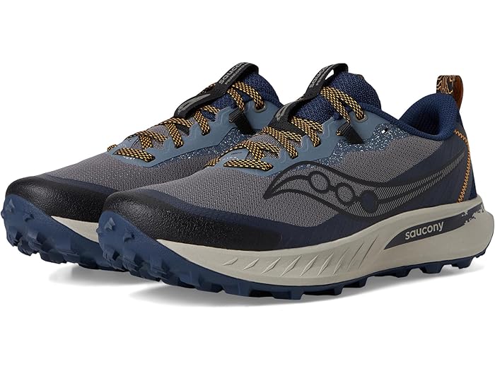 (取寄) サッカニー メンズ ペラグリン 15 Saucony men Peregrine 15 Cinder/Navy