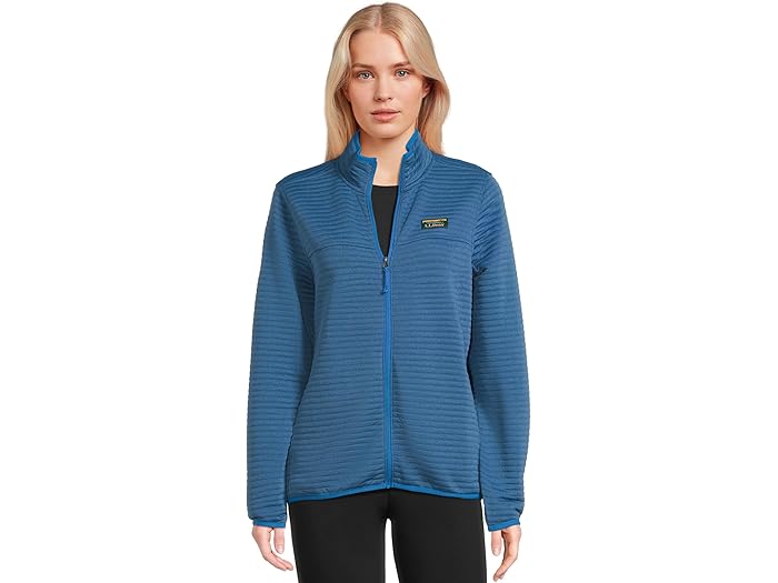 (取寄) エルエルビーン レディース エアライト フル ジップ ジャケット L.L.Bean women Airlight Full Zip Jacket Light Ocean Heather