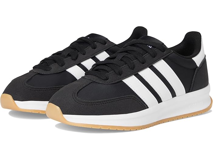 (取寄) アディダス キッズ キッズ ラン 70s 2.0 スポーツウェア シューズ (ビッグ キッド) adidas Kids kids Run 70s 2.0 Sportswear Shoes (Big Kid) Black/White/Gum